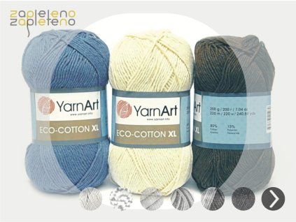 Eco cotton YarnArt Zapleteno tit