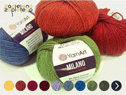 Milano YarnArt Zapleteno