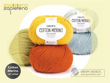 Cotton Merino DROPS Zapleteno