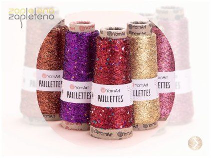 PAILLETTES YarnArt Zapleteno