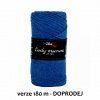 doprodej Cordy macrame 2,5mm 8105, modrá