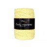 Cordy macrame 2,5mm 8176, pastelově žlutá