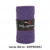 doprodej Cordy macrame 2,5mm 8113, fialová