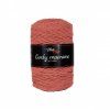 Cordy macrame 2,5mm 8029, cihlově červená