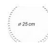 Dno kruh 25 cm plast